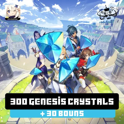Genshin Impact: 330 Genesis Crystals [BONUS] [2X Genesis Crystals]