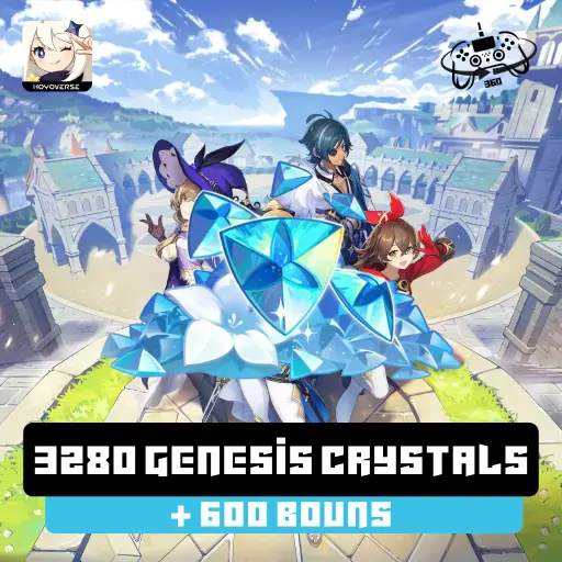 Genshin Impact: 3800 Genesis Crystals [BONUS] [2X Genesis Crystals] 